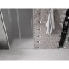 MEXEN/S - Velar L posuvné sprchové dveře 110 cm, dekor, nikl kartáčovaný 871-110-003-31-97