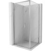 MEXEN/S - Exo sprchový kout skládací dveře 95 x 95 cm, transparent, chrom 816-095-095-01-00