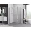MEXEN/S - Exo sprchový kout dveře křídlové 70 x 95 cm, transparent, chrom 817-070-095-01-00