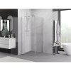 MEXEN/S - Exo sprchový kout dveře křídlové 95 x 95 cm, transparent, chrom 8181-095-095-01-00