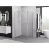 MEXEN/S - Exo sprchový kout dveře křídlové 135 x 95, transparent, chrom 819-135-095-01-00