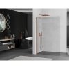 MEXEN/S - Kioto L Sprchová zástěna WALK-IN 85 x 200, transparent, růžové zlato 800-085-103-60-00