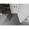 MEXEN/S - Kioto L Sprchová zástěna WALK-IN 85 x 200, transparent, růžové zlato 800-085-103-60-00