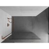 MEXEN/S - Kioto L Sprchová zástěna WALK-IN 85 x 200, transparent, růžové zlato 800-085-103-60-00