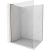 MEXEN/S - Kioto L Sprchová zástěna WALK-IN 85 x 200, transparent, růžové zlato 800-085-103-60-00