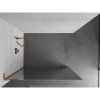 MEXEN/S - Kioto L Sprchová zástěna WALK-IN 90 x 200, zrcadlové, růžové zlato 800-090-103-60-50