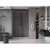 MEXEN/S - Velar L Duo posuvné sprchové dveře 140 cm, transparent, grafit metal 871-140-003-02-95