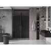 MEXEN/S - Velar L Duo posuvné sprchové dveře 140 cm, grafit, grafit metal 871-140-003-42-95