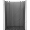 MEXEN/S - Velar L Duo posuvné sprchové dveře 140 cm, grafit, grafit metal 871-140-003-42-95