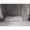 MEXEN/S - Velar L Duo posuvné sprchové dveře 170 cm, transparent, růžové zlato 871-170-003-02-60