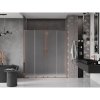 MEXEN/S - Velar L Duo posuvné sprchové dveře 180 cm, dekor, růžové zlato 871-180-003-32-60