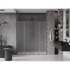 MEXEN/S - Velar L Duo posuvné sprchové dveře 180 cm, dekor, grafit metal 871-180-003-32-95