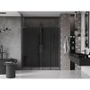 MEXEN/S - Velar L Duo posuvné sprchové dveře 180 cm, grafit, grafit metal 871-180-003-42-95