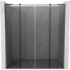 MEXEN/S - Velar L Duo posuvné sprchové dveře 180 cm, grafit, grafit metal 871-180-003-42-95