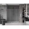 MEXEN/S - Velar L Duo posuvné sprchové dveře 200 cm, dekor, grafit metal 871-200-003-32-95