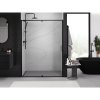 MEXEN - Exo sprchové dveře křídlové 155 cm, transparent, černá 819-155-000-70-00