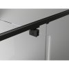 MEXEN - Exo sprchové dveře křídlové 155 cm, transparent, černá 819-155-000-70-00