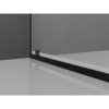 MEXEN/S - Exo sprchové dveře křídlové 70 cm, transparent, černá - 8181-070-000-01-00 8181-070-000-70-00
