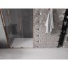 MEXEN/S - Velar L posuvné sprchové dveře 100 cm, transparent, růžové zlato 871-100-003-01-60