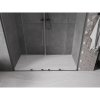 MEXEN/S - Velar L Duo posuvné sprchové dveře 180 cm, transparent, grafit metal 871-180-003-02-95