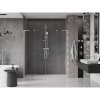 MEXEN/S - Velar L Duo posuvné sprchové dveře 180 cm, transparent, nikl kartáčovaný 871-180-003-02-97