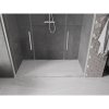 MEXEN/S - Velar L Duo posuvné sprchové dveře 180 cm, transparent, nikl kartáčovaný 871-180-003-02-97
