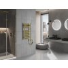 MEXEN/S - Hades radiátor + topná tyč 800 x 400 mm, 300 W, zlatá W104-0800-400-2300-50