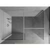 MEXEN/S - Kioto Sprchová zástěna Walk-in 90 x 70 cm, transparent, chrom 800-090-202-01-00-070