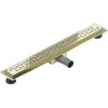 MEXEN/S - Flat M15 odtokový žlab 50 cm zlatý 1524050-15
