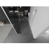 MEXEN/S - Kioto Sprchová zástěna WALK-IN volněstojící 95 x 30 x 30 cm, transparent, bílá 800-095-030-222-20-00-030