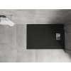 MEXEN/S - Hugo sprchová vanička SMC 130x90, černá, krytka nerez 42709013-X