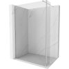 MEXEN/S - Kioto Sprchová zástěna WALK-IN 125 x 30 cm, transparent, chrom 800-125-212-01-00-030