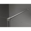 MEXEN/S - Velar Sprchová zástěna posuvná Walk-in 85 x 200 cm, transparent 8 mm, nikl kartáčovaný 871-085-000-03-97
