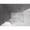 MEXEN/S - Velar L Duo sprchový kout, posuvné dveře 90 x 80 cm, transparent, nikl kartáčovaná 871-090-080-02-03-97