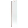 MEXEN/S - Next vanová zástěna FIX 50x150 cm, transparent, růžové zlato 895-050-000-00-00-60