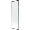 MEXEN/S - Next vanová zástěna FIX 60 x 150 cm, černá dekor, chrom 895-060-000-00-70-01