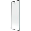 MEXEN/S - Next vanová zástěna FIX 60 x 150 cm, černá dekor, černá 895-060-000-00-70-70