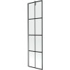 MEXEN/S - Next vanová zástěna FIX 50 x 150 cm, černá vzor, grafit metal 895-050-000-00-77-95