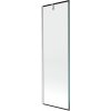 MEXEN/S - Next vanová zástěna FIX 60 x 150 cm, černá vzor, nikl kartáčovaná 895-060-000-00-70-97