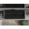 MEXEN - Ava umyvadlo na desku litý mramor 1/O 100 x 46 cm, černá 23011071