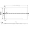 MEXEN - Amon obdélníková sprchová vanička SMC 140 x 80 cm, černá 4F708014