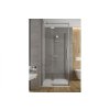 CERSANIT - Sprchové dveře s panty CREA 120x200, pravé, čiré sklo S159-004
