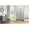 CERSANIT - Sprchové dveře s panty CREA 120x200, pravé, čiré sklo S159-004