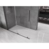 MEXEN/S - Velar posuvné sprchové dveře Walk-in 140, transparent, grafit kartáčovaná 871-140-000-03-66