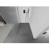 MEXEN/S - KIOTO Sprchová zástěna WALK-IN 100x200 cm 8 mm, černá, matné sklo 800-100-101-70-30