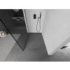 MEXEN/S - KIOTO Sprchová zástěna WALK-IN 100x200 cm 8 mm, černá, černý profil 800-100-101-70-70