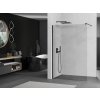 MEXEN/S - Kioto Sprchová zástěna WALK-IN 95 x 200, transparent 8 mm, černá 800-095-101-70-00