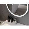 MEXEN - Oro zrcadlo s osvětlením 50 cm, LED 6000K, 9824-050-050-611-00