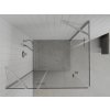 MEXEN/S - ROMA sprchový kout 80x70, transparent, chrom 854-080-070-02-00