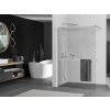 MEXEN/S - KIOTO Sprchová zástěna WALK-IN s poličkou a držákem ručníků 80 x 200, transparent 8 mm, chrom 800-080-121-01-00